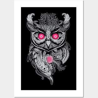 owl red eyes bmth Posters and Art